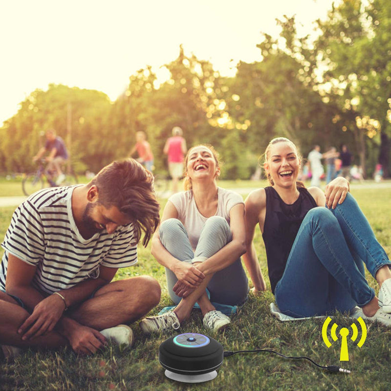 Waterdichte draadloze luidspreker met LED-verlichting