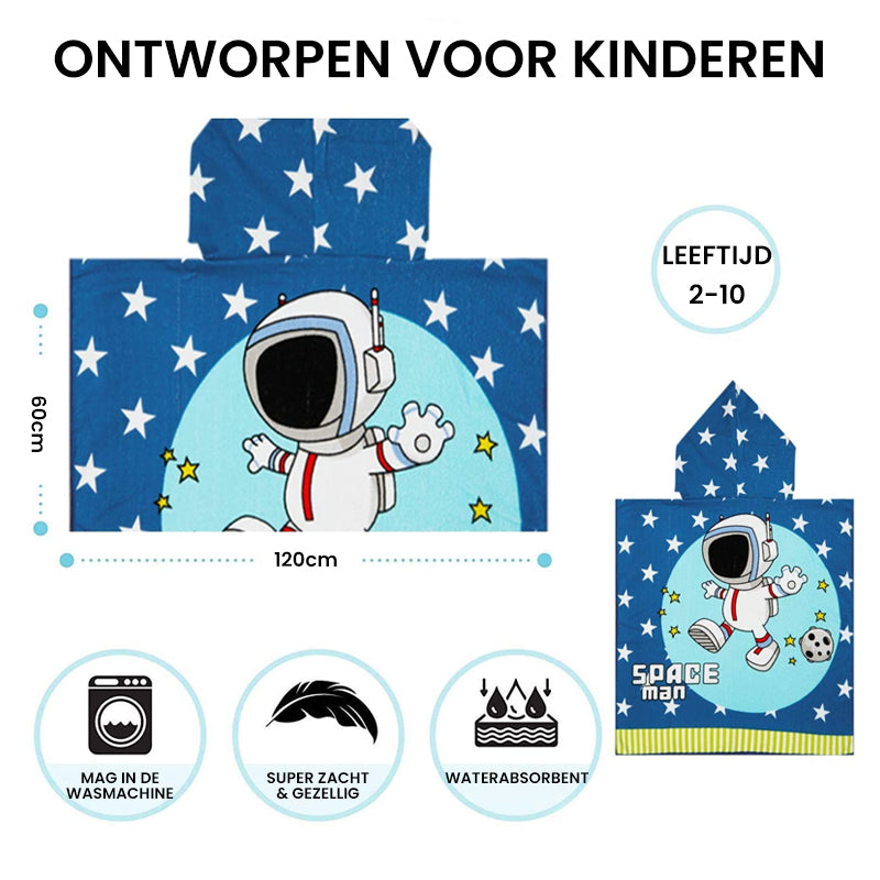 Strandhanddoeken met capuchon voor kinderen