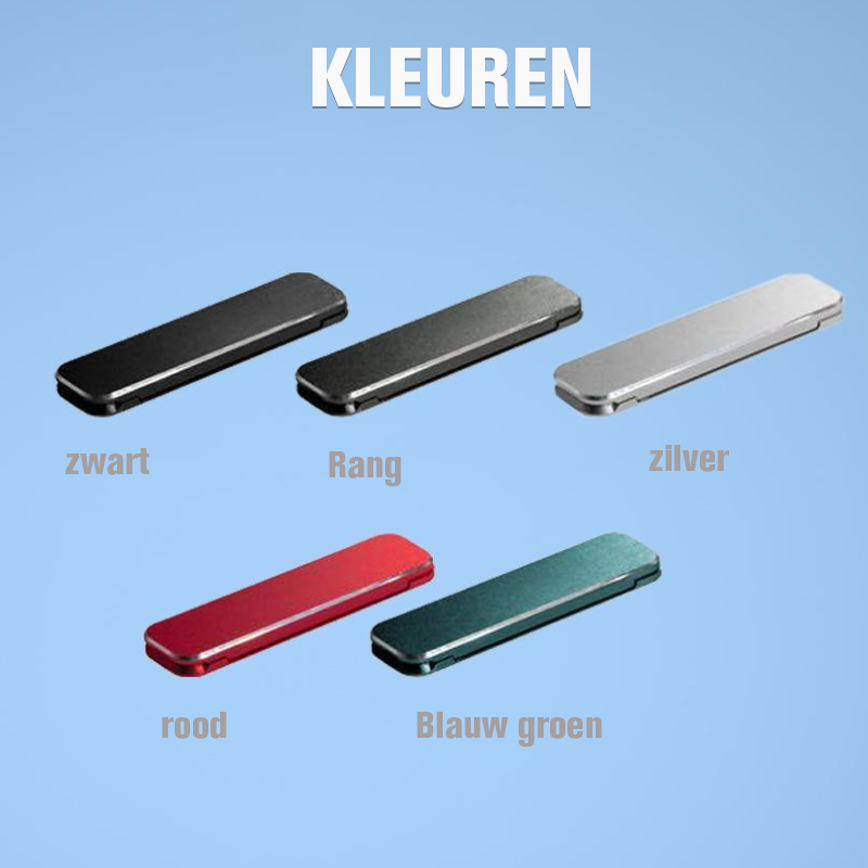 Ultradunne zelfklevende verstelbare telefoonstandaard