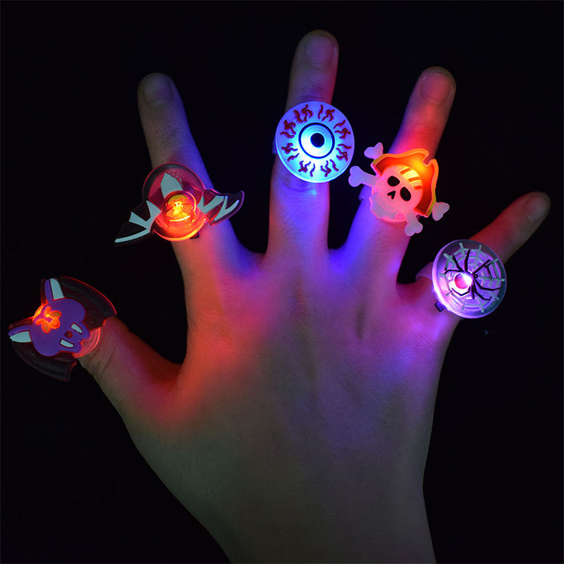 Halloween Glow Ring en broche