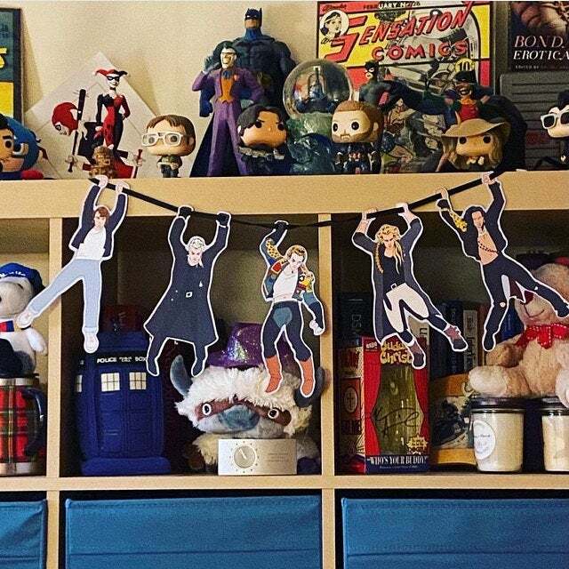 Halloween Santa Carla Vampieren Garland Horror Decoratie