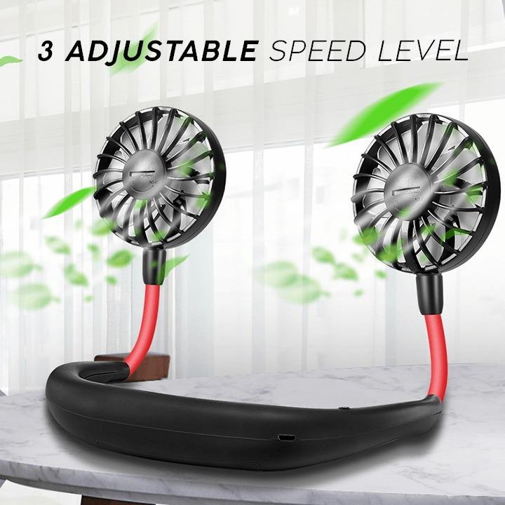 Oplaadbare mini- nekventilatoren