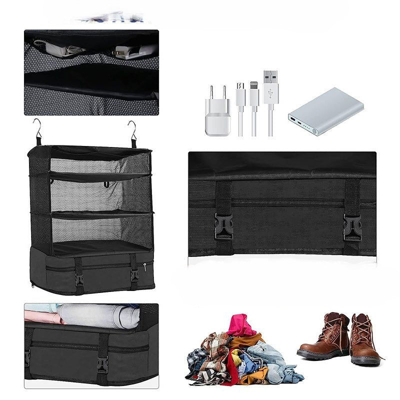 Drievoudige organisator hangende tas