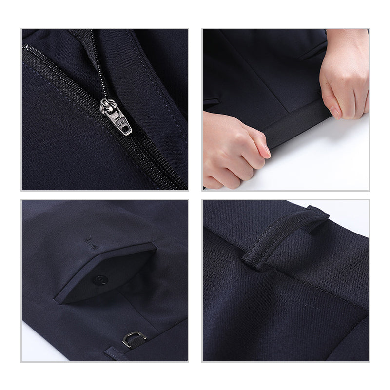 Klassieke herenbroek met hoge stretch