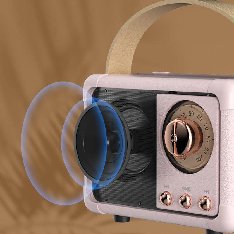Radio-vormige Bluetooth-luidspreker