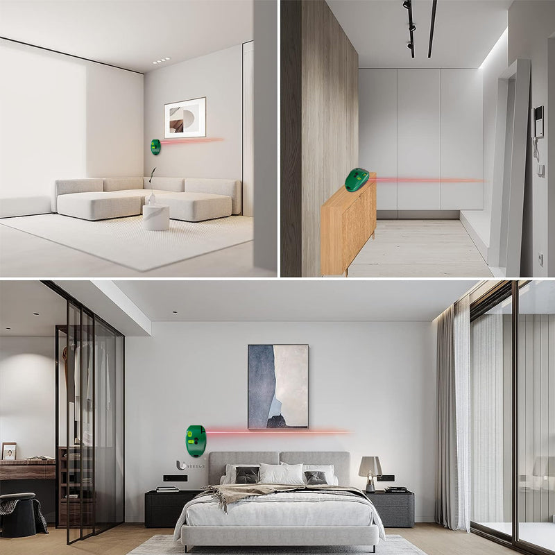 Elektronische 90 graden laserweegschaal