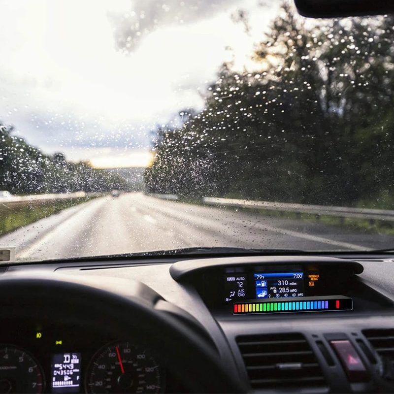 RGB auto oogverblindend geluid gecontroleerd led-licht