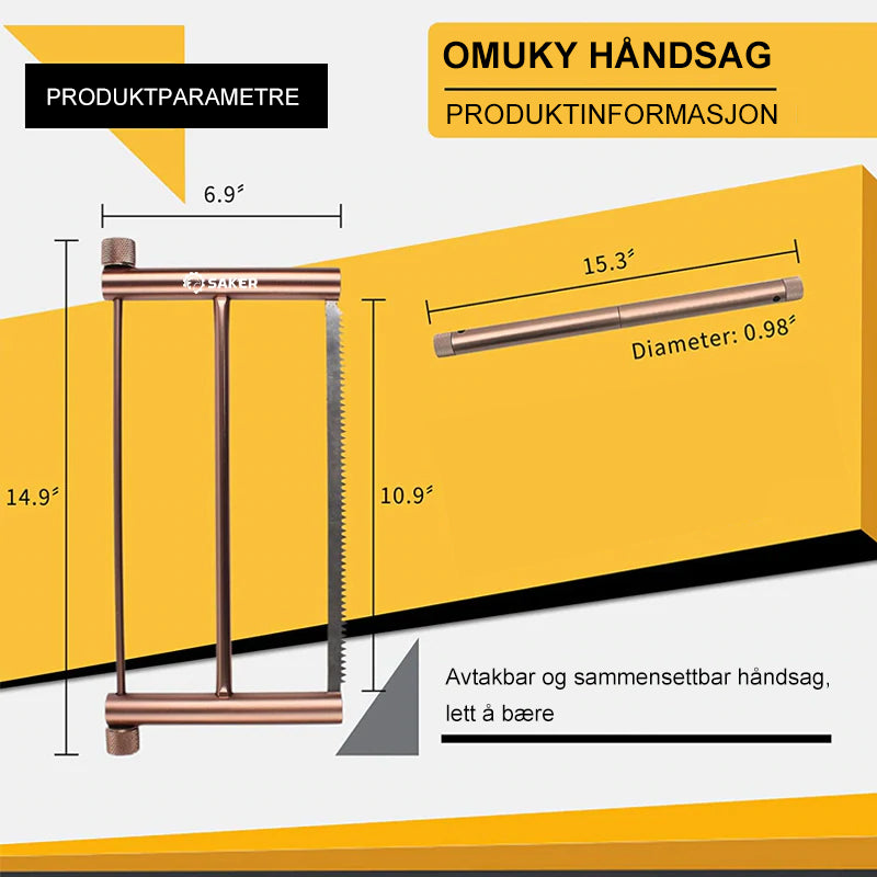 Saker opvouwbare handzaag