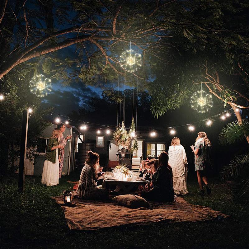 LED koperdraad vuurwerkverlichting