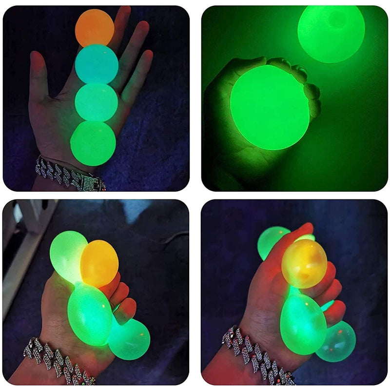 Glow in The Dark kleverige ballen