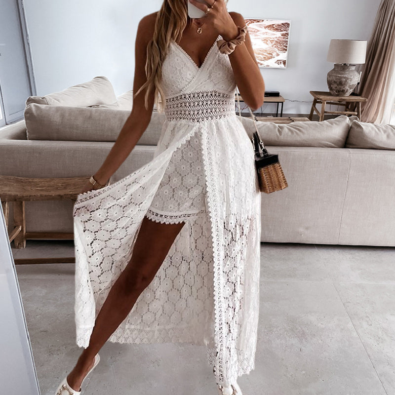 Nep uitgesneden jumpsuit Info