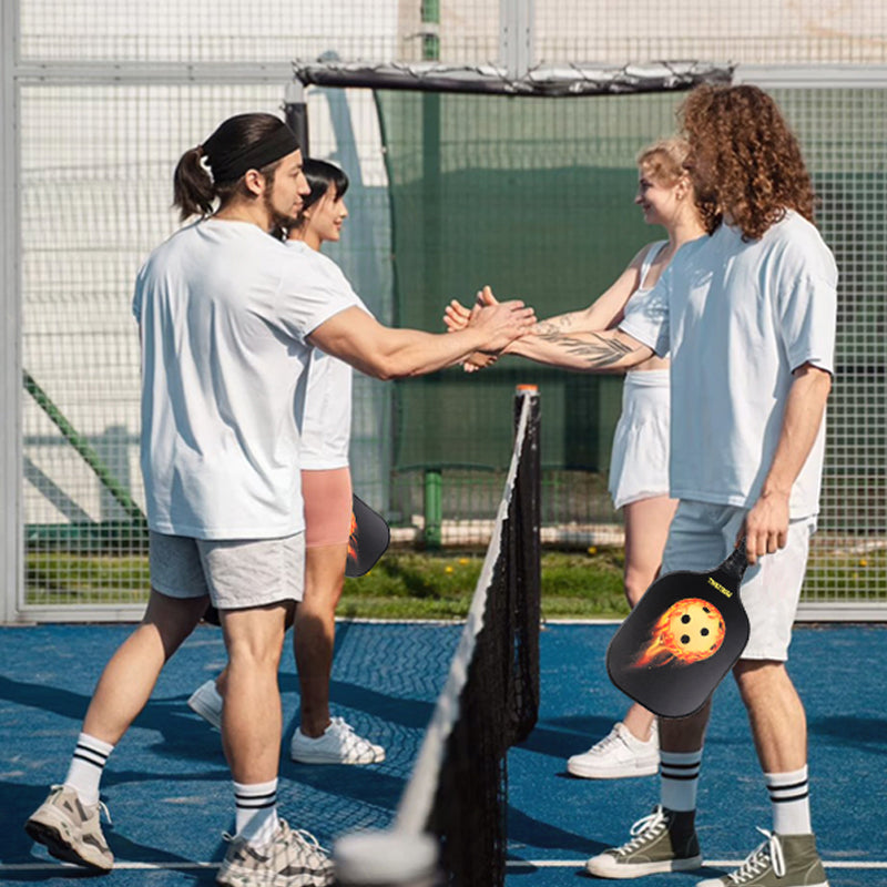 Nieuwe glasvezel pickleball paddle-set