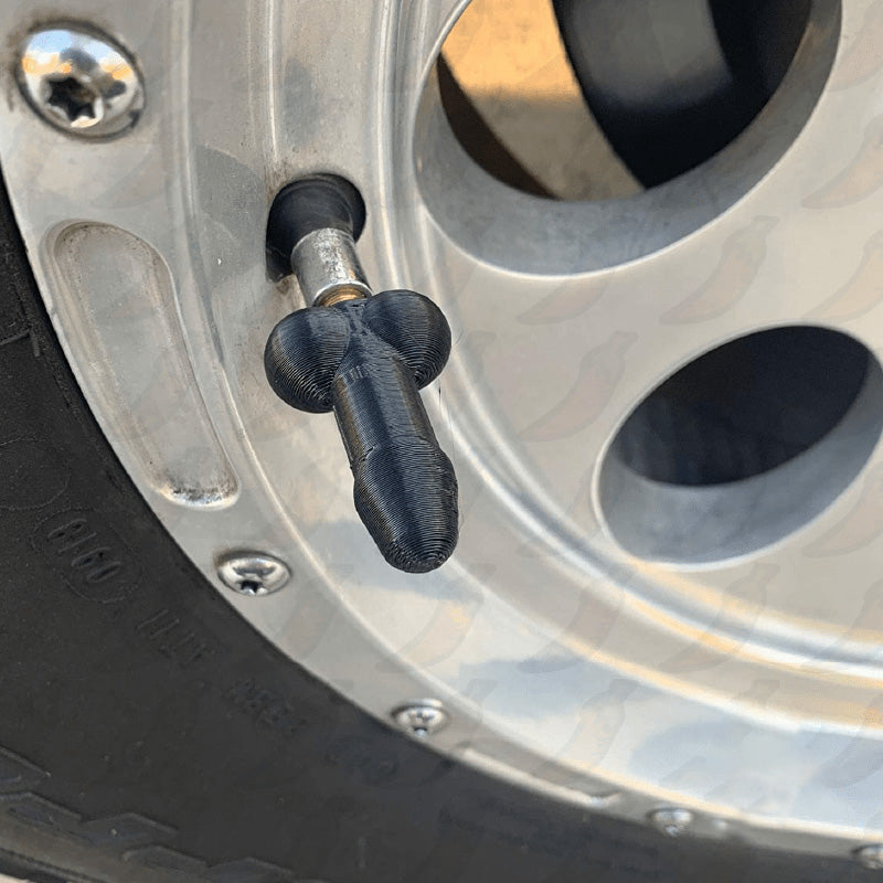 Grappige klepsteeldoppen (4 stuks)