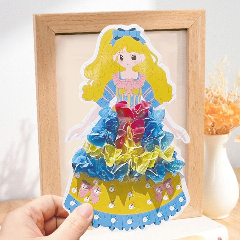 Oneindige droom uit de kindertijd hand beschilderd