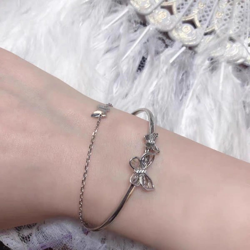 Dubbele strik armband