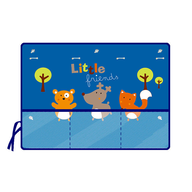 Cartoon autoraam gordijn