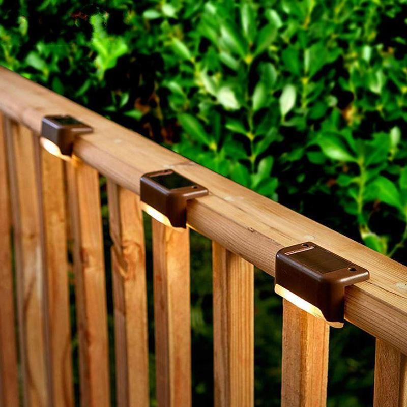 Zonne-buitentrapverlichting (4 stuks)