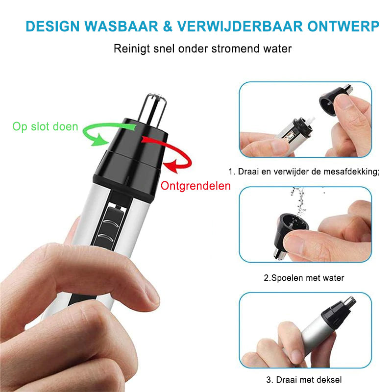 4 in 1 elektrische neushaartrimmer