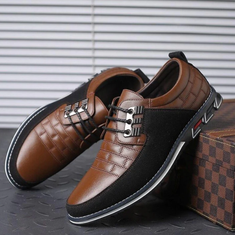 Fangge Britse zakelijke casual herenschoenen