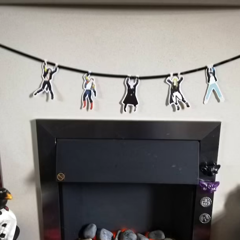 Halloween Santa Carla Vampieren Garland Horror Decoratie