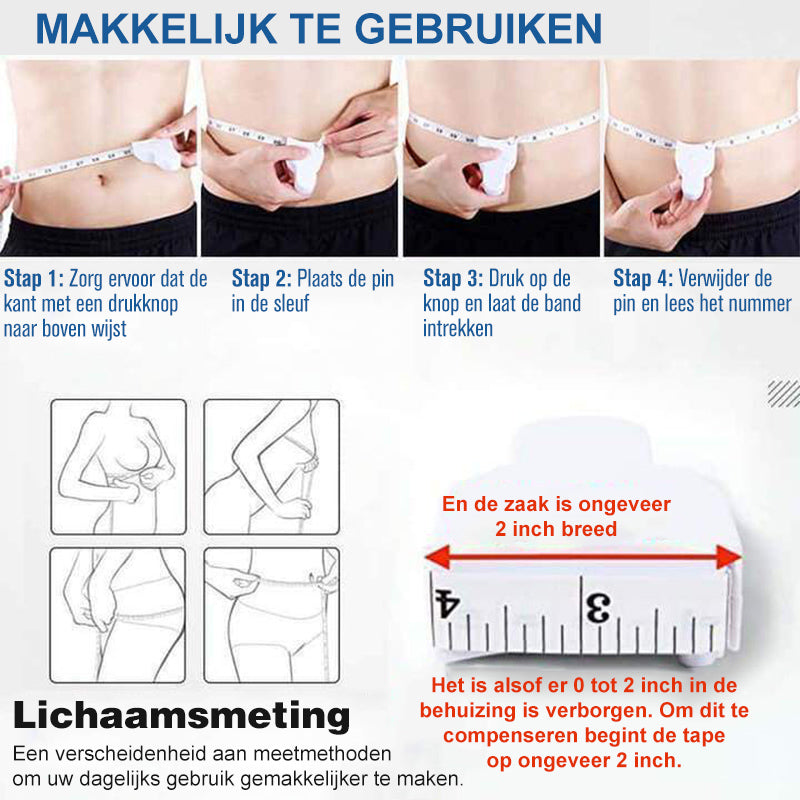 Automatische rolband singel meetliniaal