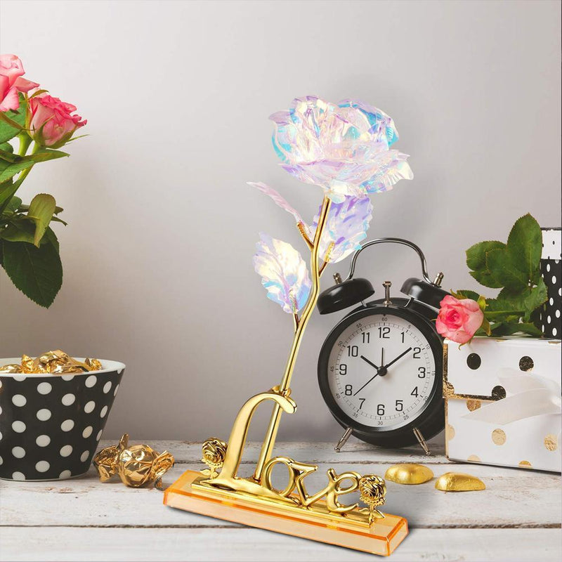 Kleurrijke Galaxy Rose met liefde