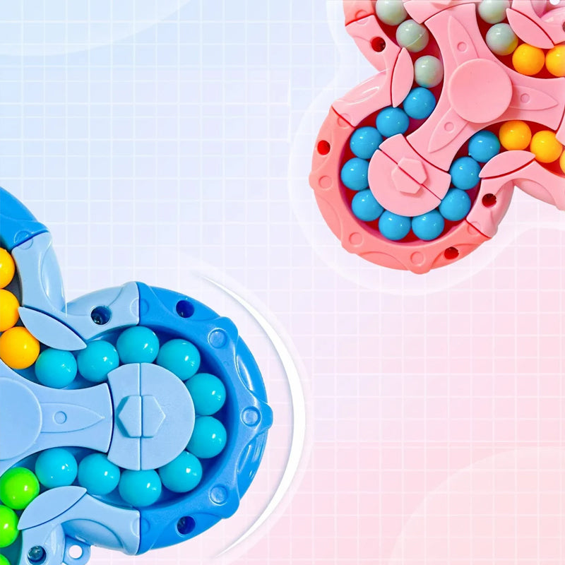 Zeszijdige roterende vingertop Rubik's Cube