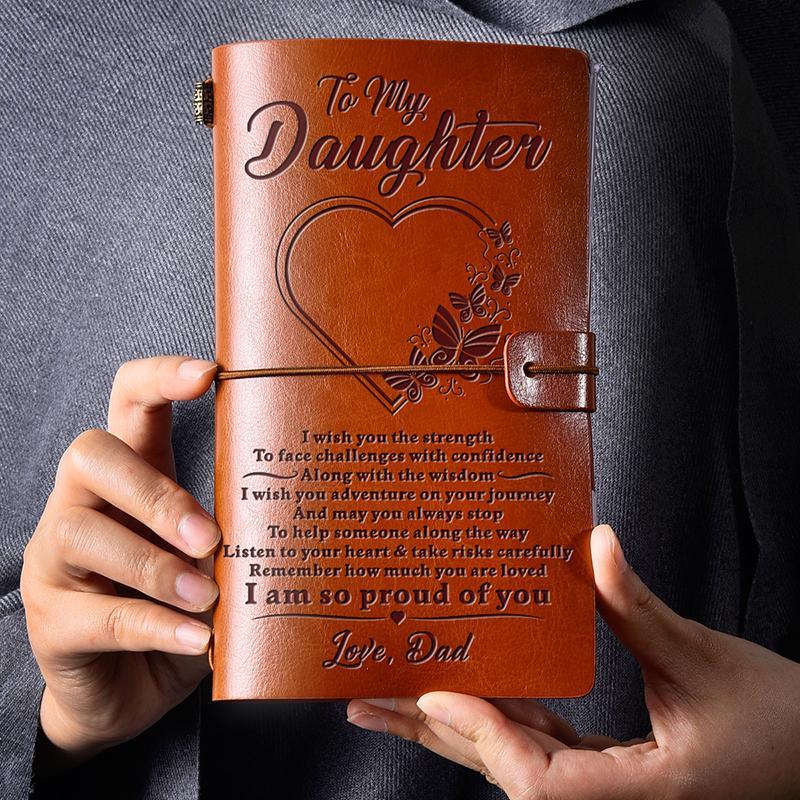 Vintage gegraveerd dagboek