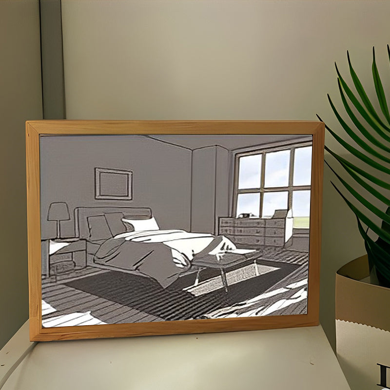 Verlichting Schilderij Decoratie