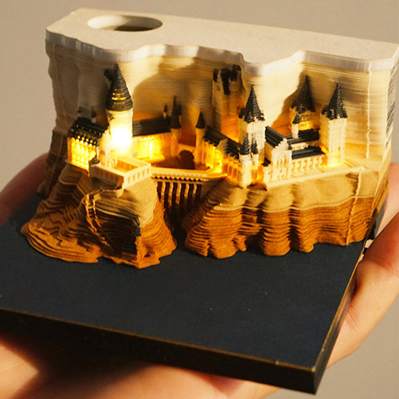 Creatief 3D-kleverige notitieboek