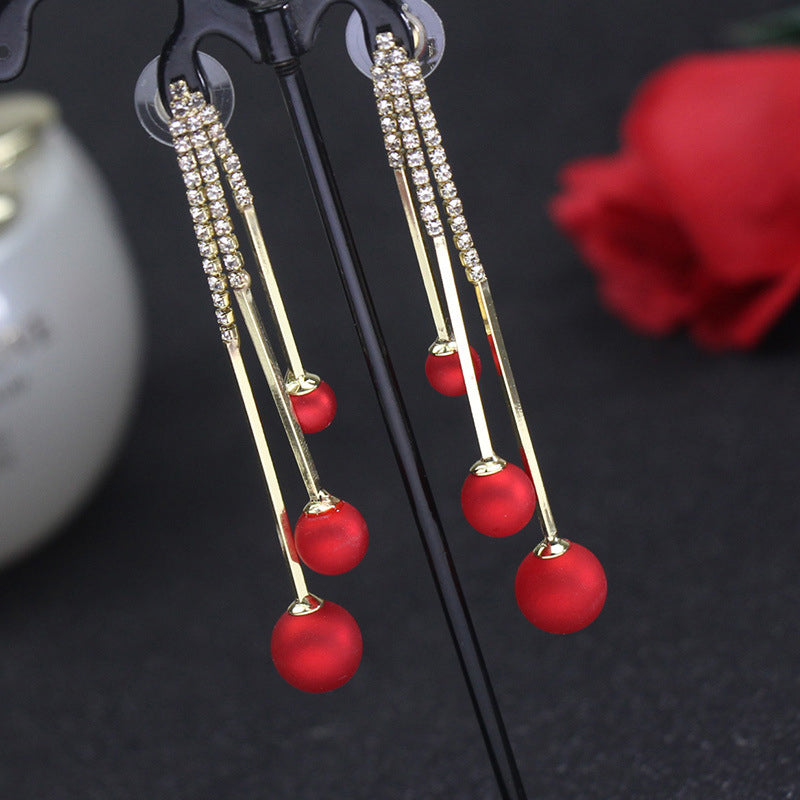 Kwastje elegante piercing oorbellen