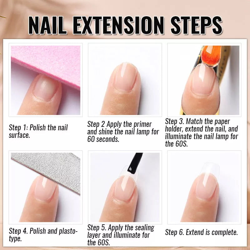Reparatielijm voor nagelvezels