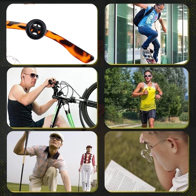 Silicone bril anti-slip houders (10Stuks)