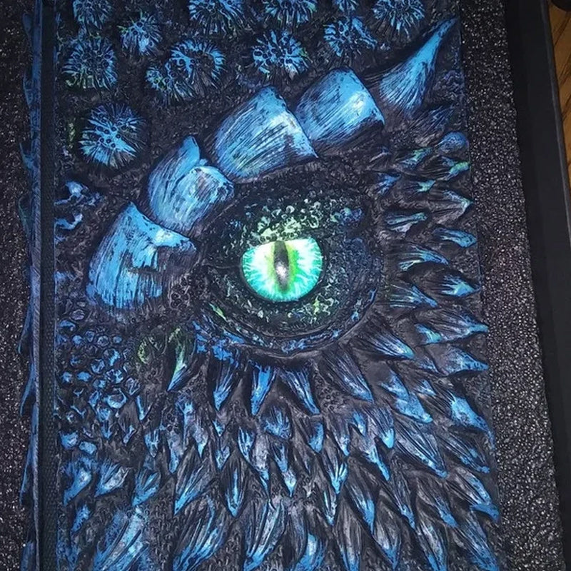 Glorieus 3D Dragon Journal-boek