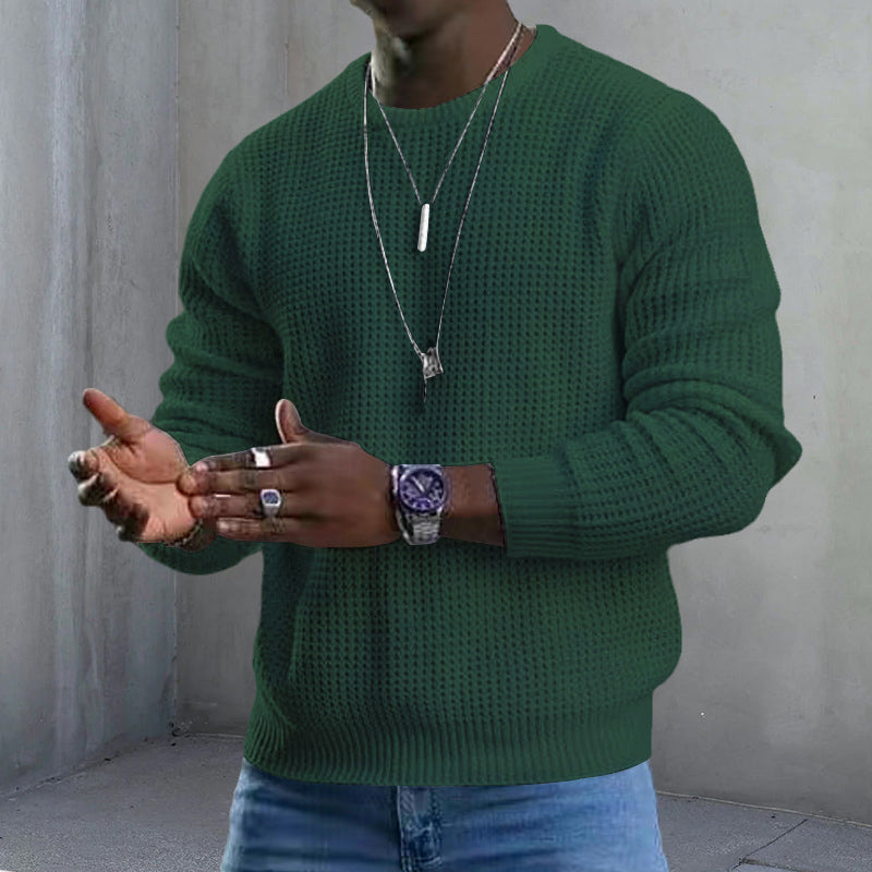 Trui met ronde hals en lange mouwen