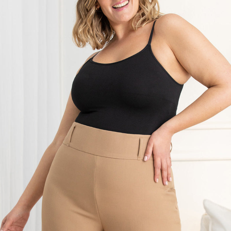 Lange afslankende buikcorrigerende camisole