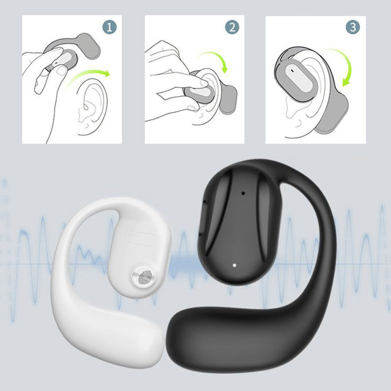 Enkelvoudig oorbeengeleiding Bluetooth draadloze oordopjes