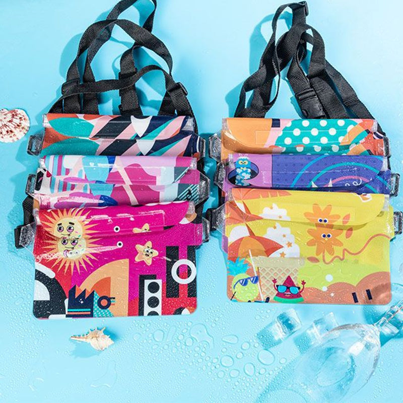 Trifold schoudertas met touchscreen