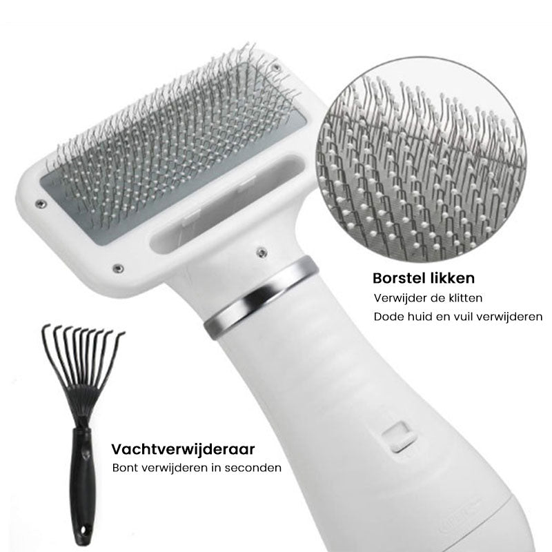 Huisdier Föhn Borstel