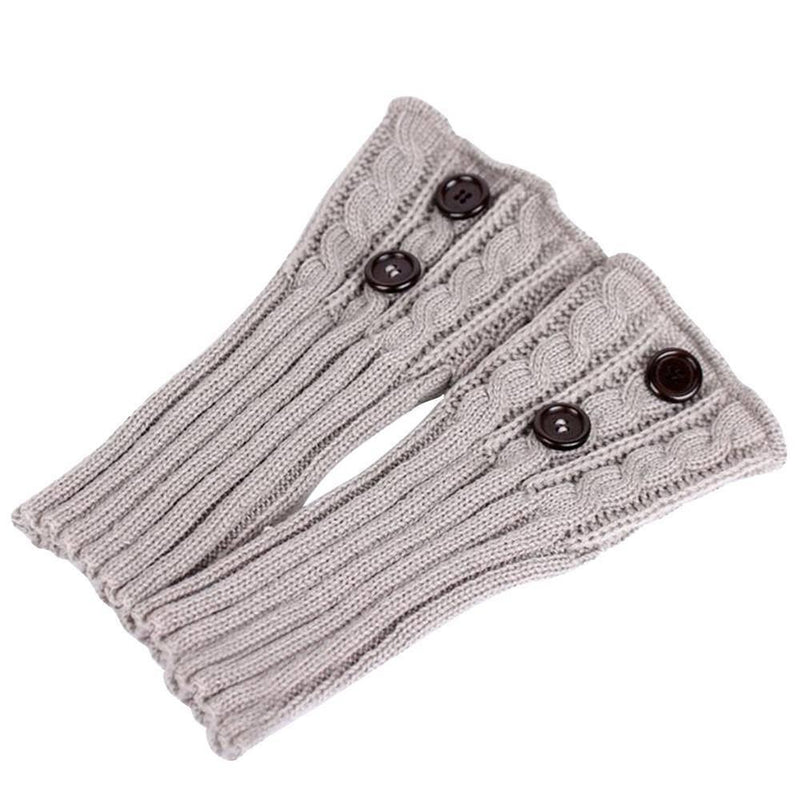 Knit boot toppers