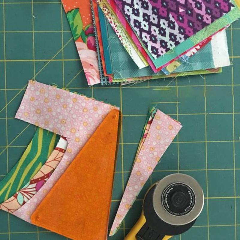 Transparante patchwork naaien snijden ambachtelijke liniaal