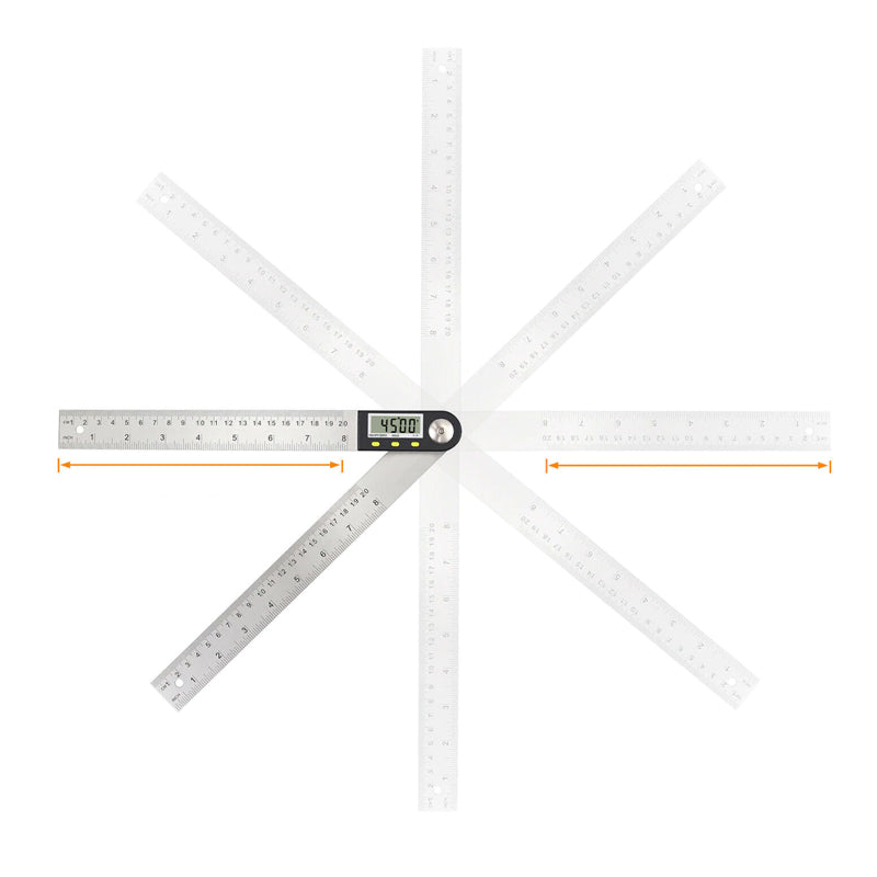 Producten Elektronische hoekliniaal voor digitale weergave