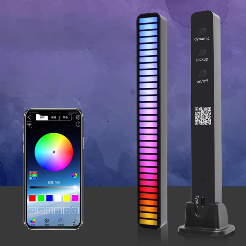 32 Bit LED Sound Control Pickup Rhythm Lights Info