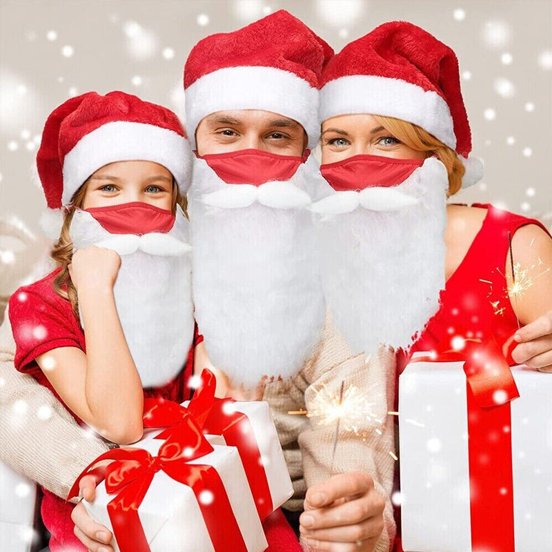 Gezichtsmasker van de Kerstman