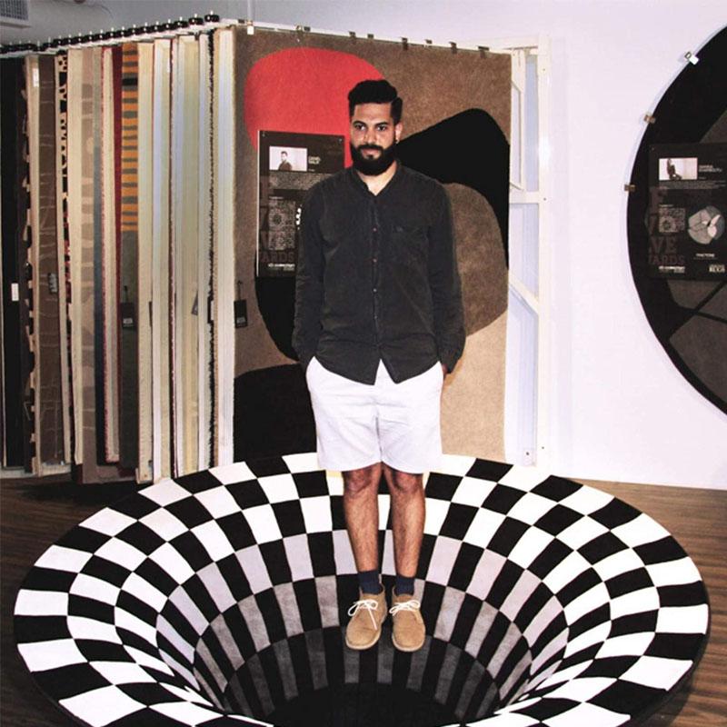 Vortex Illusion Vloerkleed