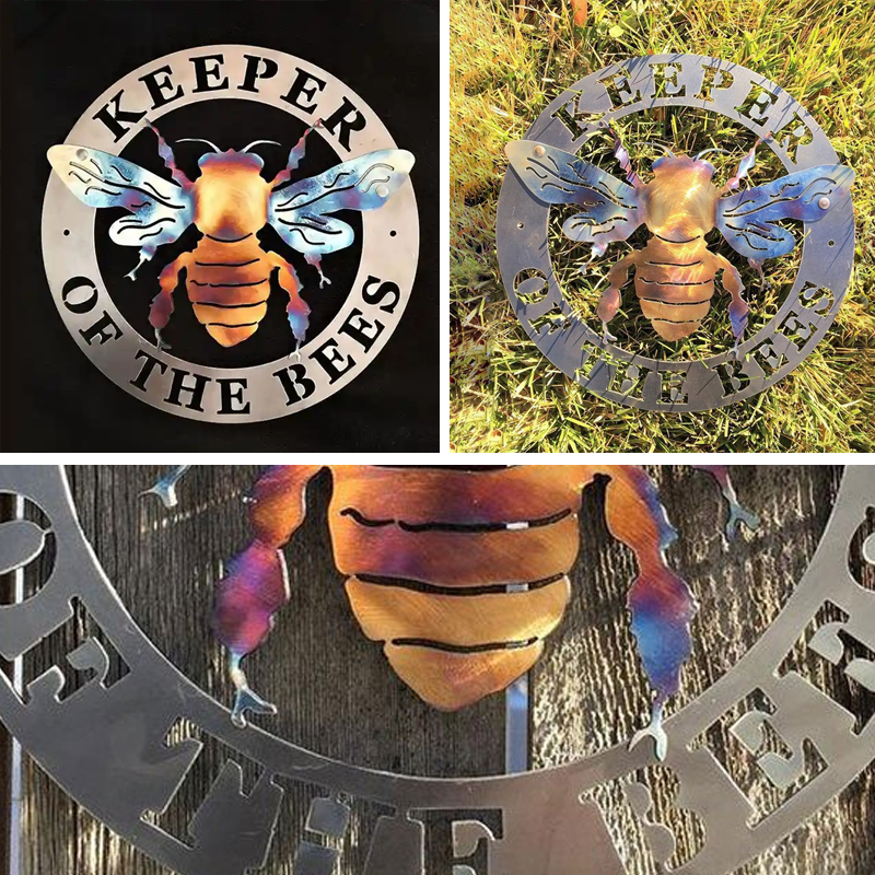 Pre-Sale>>Keeper of the Bees Metal Art