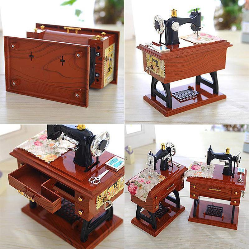 Mini Naaimachine Muziekdoos