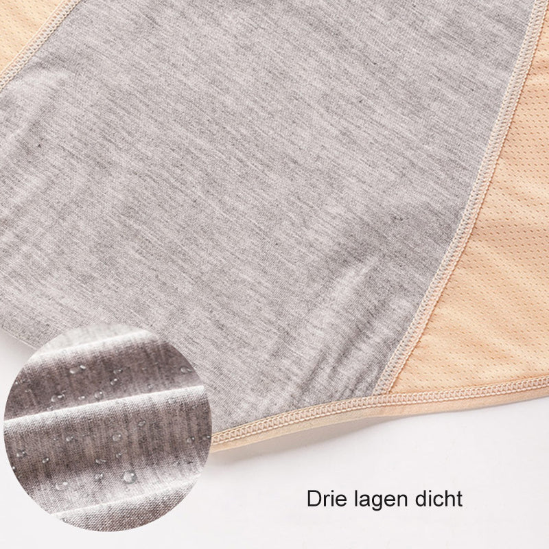 Drielaags lekvrij slipje voor dames