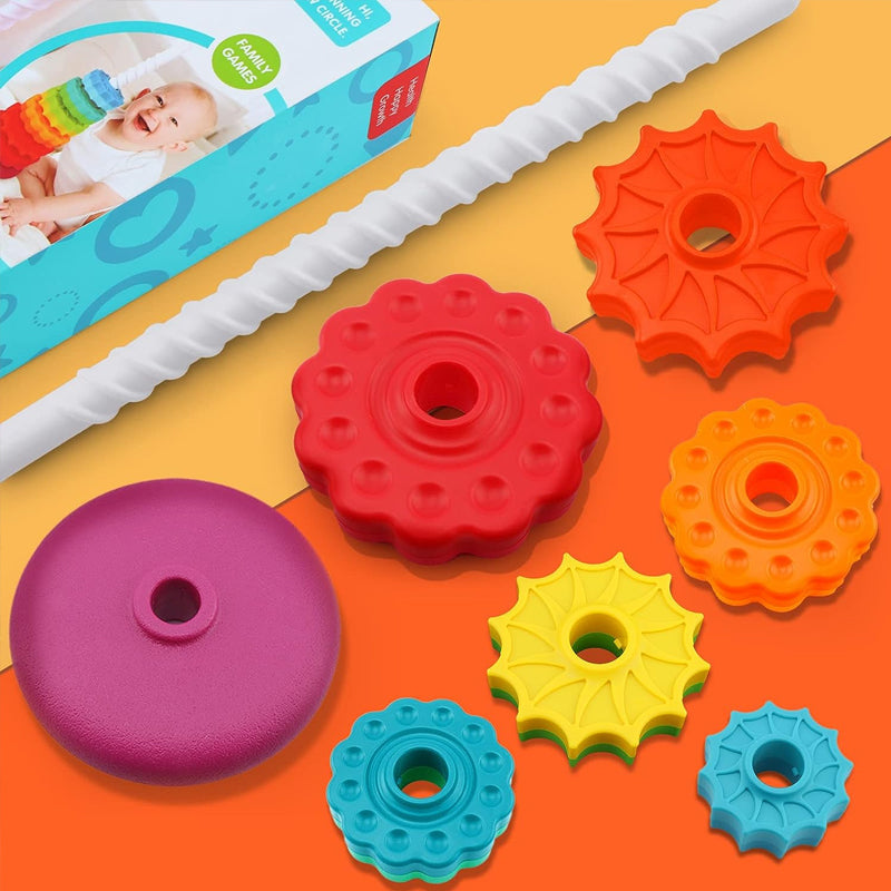 Regenboog roterend speelgoed