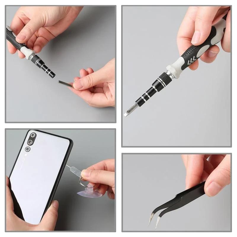 Multifunctionele extra harde 115 in 1 schroevendraaierset